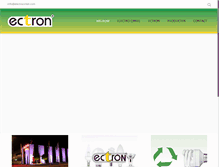 Tablet Screenshot of ectron.nl